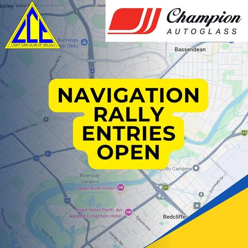 Navigation Rally Training Session — track day in Perth, WA on Wednesday 11 March 2026