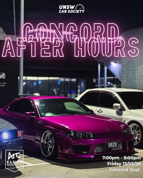 Concord After Hours — JDM car meet in Sydney, NSW on Friday 13 March 2026