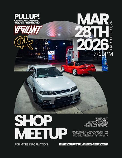 Shop Meetup — JDM car meet in International on Saturday 28 March 2026