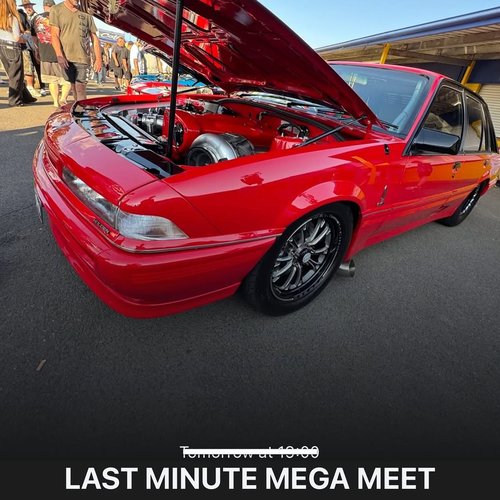 Last Minute Mega Meet — Muscle car meet in Melbourne, VIC on Saturday 7 March 2026