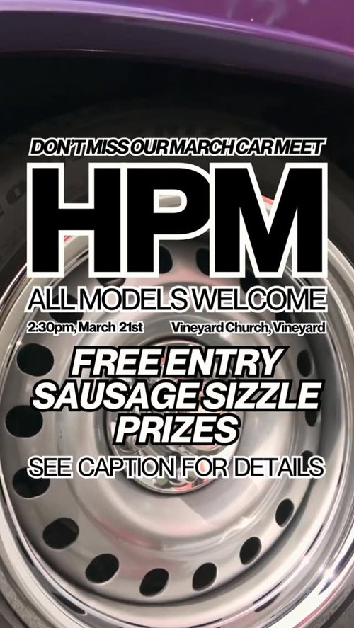 Hairpin Motorsport March Car Meet — car meet in Sydney, NSW on Saturday 21 March 2026
