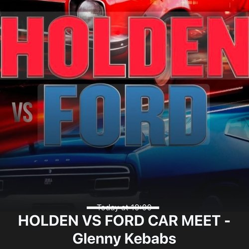 Holden vs Ford Car Meet — Muscle car meet in Melbourne, VIC on Wednesday 11 March 2026