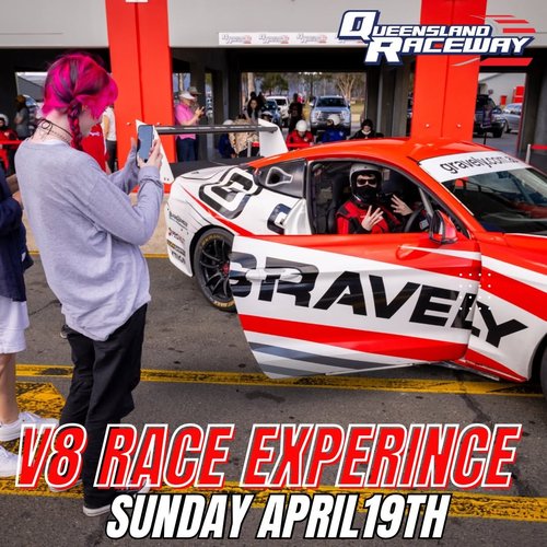 V8 Race Experience — Muscle track day in Brisbane, QLD on Sunday 19 April 2026