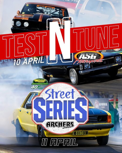 ASG Motorsports Test N Tune — Muscle track day in Brisbane, QLD on Friday 10 April 2026