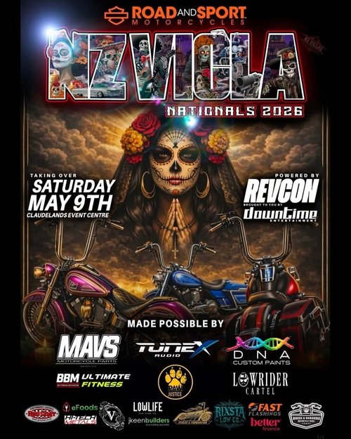 NZ Vicla Nationals 2026 — Stance/Classic spectator event in International on Saturday 9 May 2026