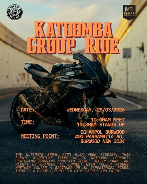 Katoomba Group Ride — car meet in Sydney, NSW on Wednesday 25 March 2026