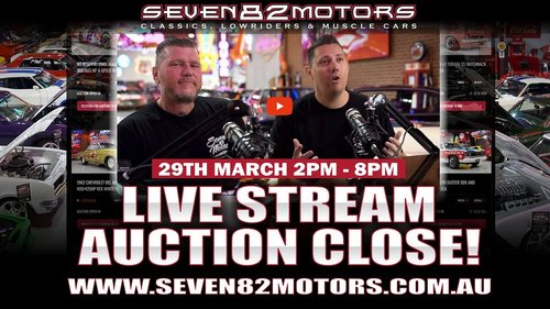 Seven82Motors March Auction Open Days — 4x4/Classic car meet in Gold Coast, QLD on Friday 27 March 2026