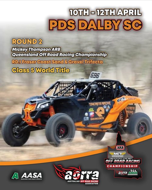 PDS Dalby SC — 4x4 spectator event in Brisbane, QLD on Friday 10 April 2026