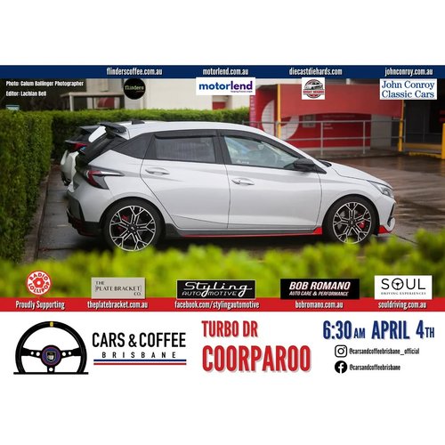 Cars & Coffee Brisbane Coorparoo — car meet in Brisbane, QLD on Saturday 4 April 2026