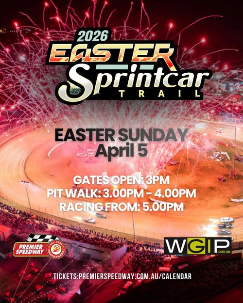 Easter Sprintcar Trail — Muscle spectator event in Melbourne, VIC on Sunday 5 April 2026