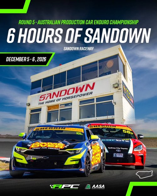 Round 5 - Australian Production Car Enduro Championship: 6 Hours of Sandown - VIC