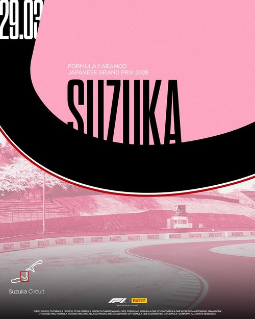 Formula 1 Aramco Japanese Grand Prix 2026 — spectator event in International on Tuesday 29 September 2026