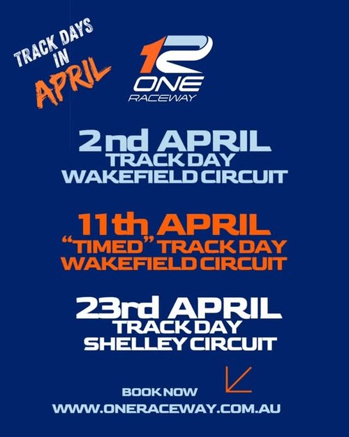 Track Day — track day in Sydney, NSW on Thursday 2 April 2026