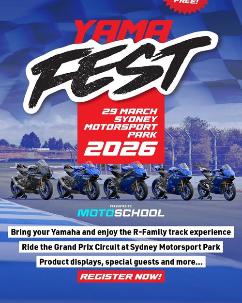 YAMA FEST — track day in Sydney, NSW on Sunday 29 March 2026