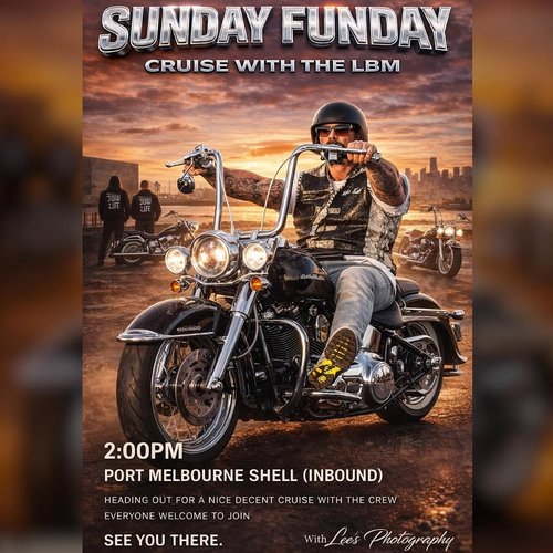 Sunday Funday - Cruise with the LBM — Stance car meet in Melbourne, VIC on Sunday 29 March 2026