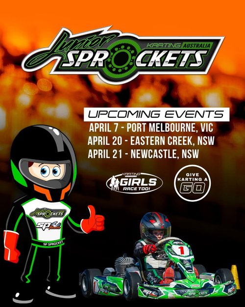 Junior Sprockets — track day in Melbourne, VIC on Tuesday 7 April 2026