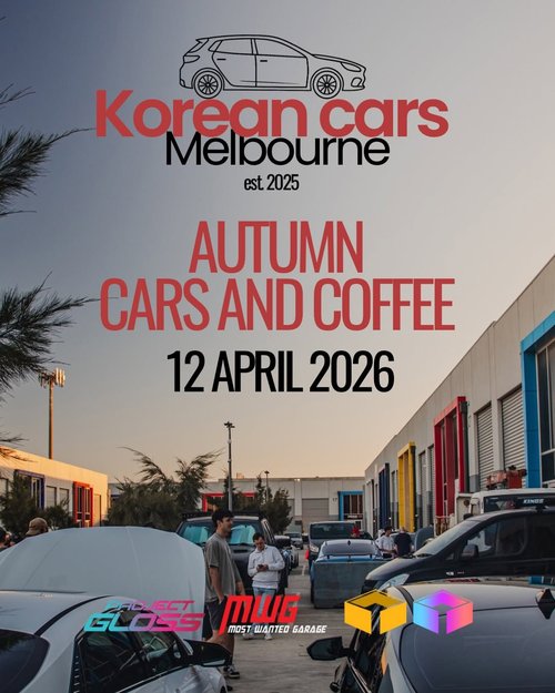 Autumn Cars and Coffee — car meet in Melbourne, VIC on Sunday 12 April 2026