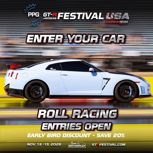 PPG GT-R Festival USA — JDM track day in International on Friday 13 November 2026