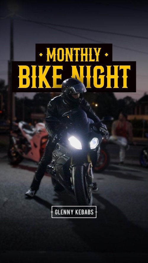 Monthly Bike Night — car meet in Melbourne, VIC on Thursday 2 April 2026