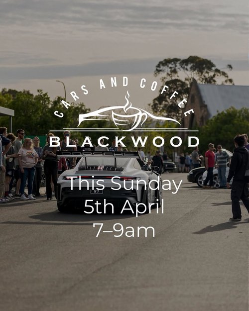 Cars and Coffee Blackwood — car meet in Adelaide, SA on Sunday 5 April 2026