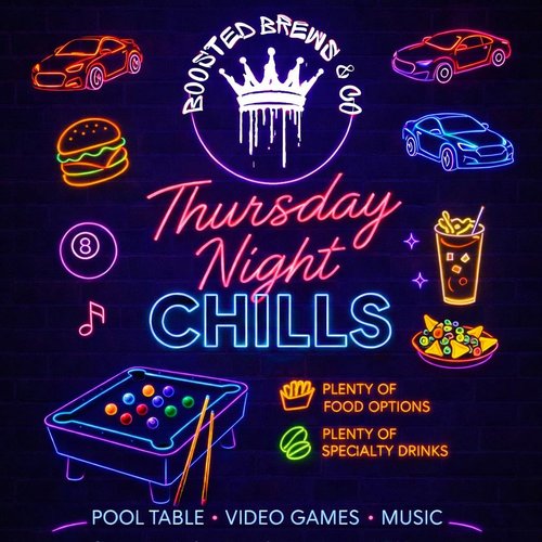 Thursday Night Chills — JDM car meet in Brisbane, QLD on Thursday 2 April 2026