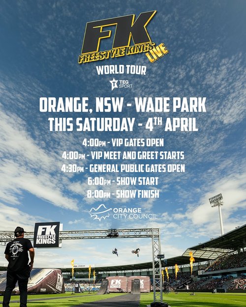 Freestyle Kings Live World Tour — spectator event in Sydney, NSW on Saturday 4 April 2026