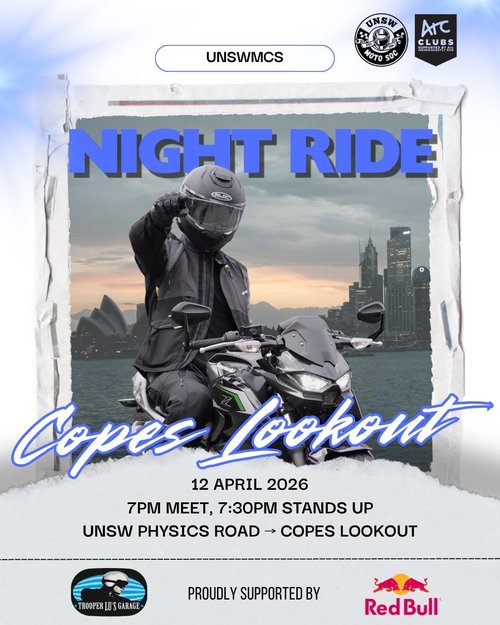 Night Ride — car meet in Sydney, NSW on Sunday 12 April 2026