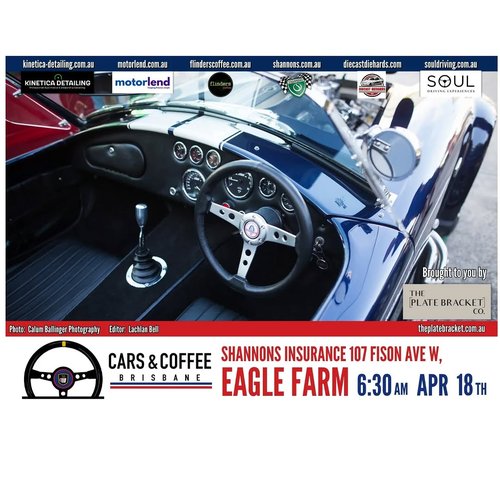 Cars & Coffee Brisbane — car meet in Brisbane, QLD on Saturday 18 April 2026