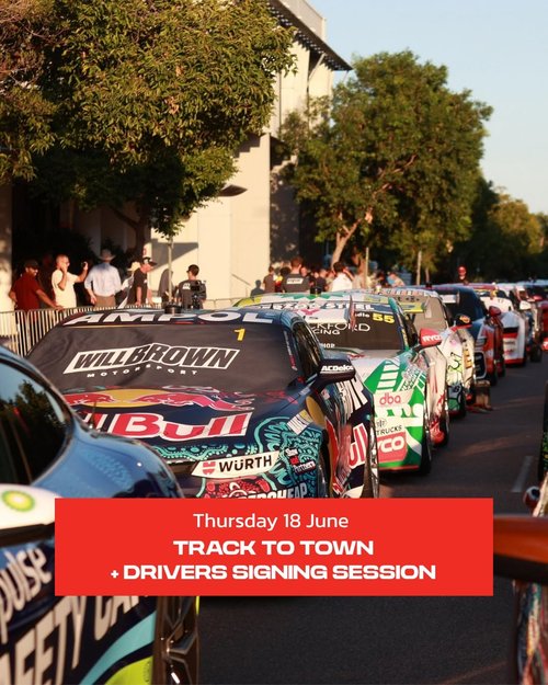 Track to Town + Drivers Signing Session — Exotic/Muscle car meet in Darwin, NT on Thursday 18 June 2026