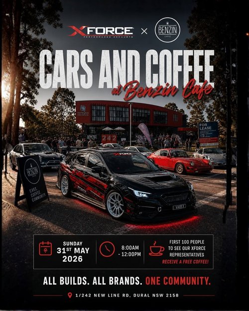 Cars and Coffee at Benzin Cafe - NSW
