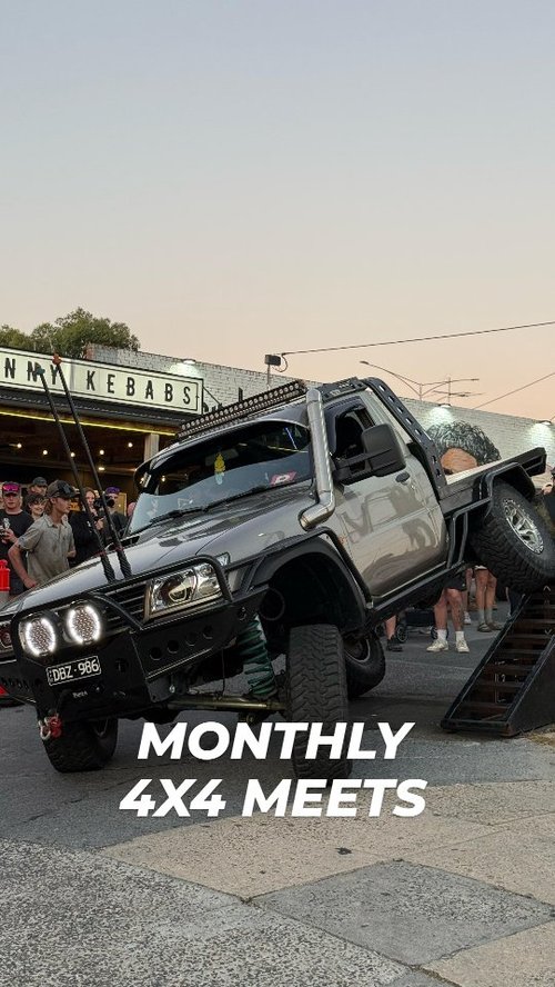 4WD MEATS - Glenny Monthly Meets — 4x4 car meet in Melbourne, VIC on Tuesday 5 May 2026