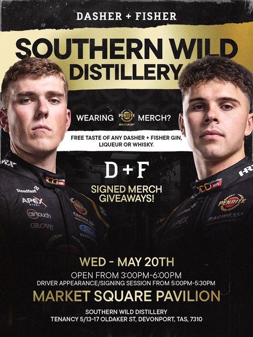 Southern Wild Distillery Driver Appearance & Signing Session - TAS