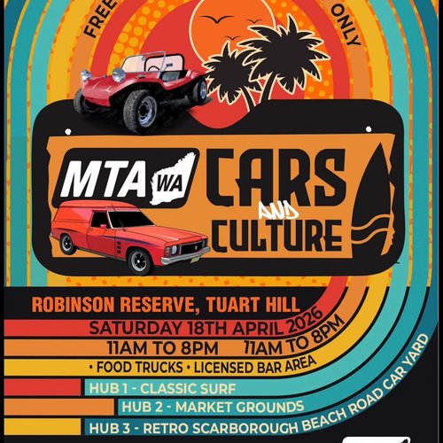 rexpoperth Pre-meet: Stirling Festival of Motoring — JDM car meet in Perth, WA on Saturday 18 April 2026