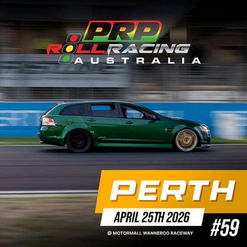 Roll Racing Perth #59 — JDM/Muscle track day in Perth, WA on Saturday 25 April 2026