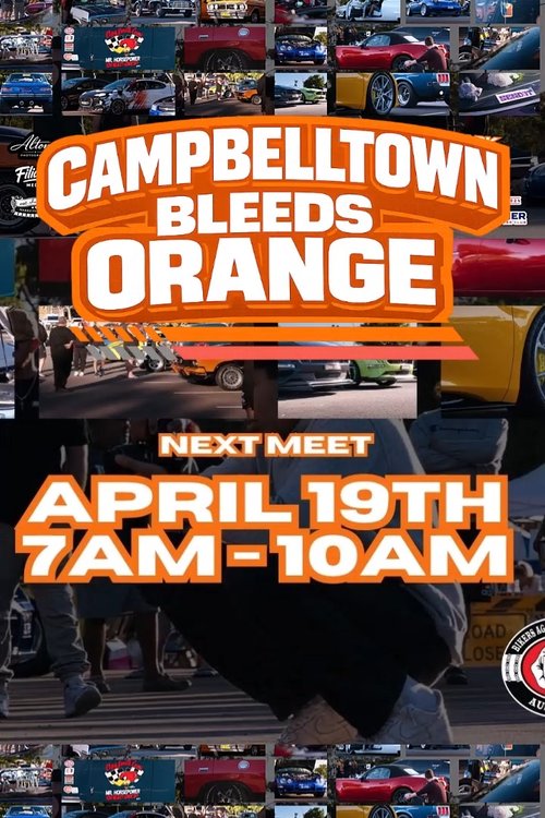 Campbelltown Bleeds Orange — Muscle/Euro car meet in Sydney, NSW on Sunday 19 April 2026