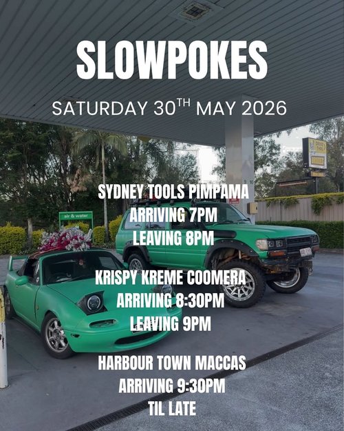 Slowpokes Car Meet - QLD