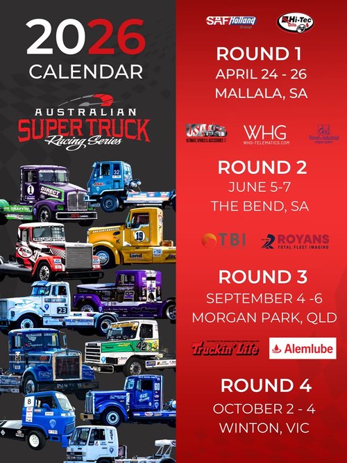Australian Super Truck Racing Series - Round 1 — spectator event in Adelaide, SA on Friday 24 April 2026