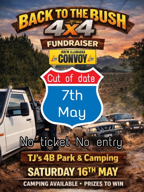 Back to the Bush 4x4 Fundraiser - NSW
