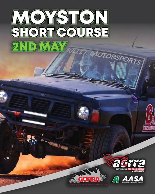 Moyston Short Course — 4x4 spectator event in Geelong, VIC on Saturday 2 May 2026