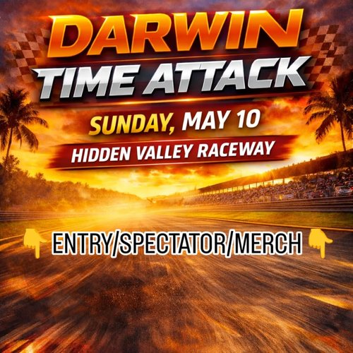 Darwin Time Attack — JDM track day in Darwin, NT on Sunday 10 May 2026