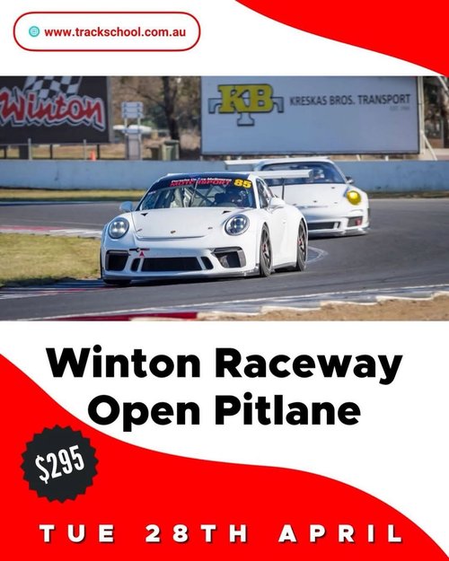 Winton Raceway Open Pitlane — Euro/JDM track day in Melbourne, VIC on Tuesday 28 April 2026