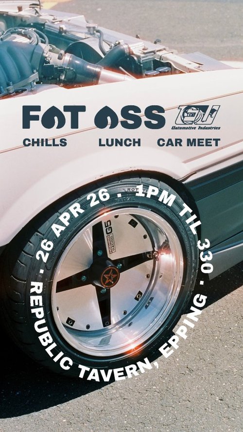 Fat Ass x EU Automotive Chills Lunch Car Meet — JDM/Euro car meet in Melbourne, VIC on Sunday 26 April 2026