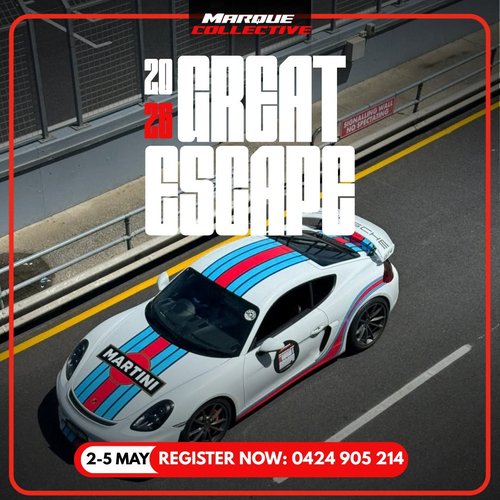 Great Escape — Classic/Euro track day in Melbourne, VIC on Saturday 2 May 2026