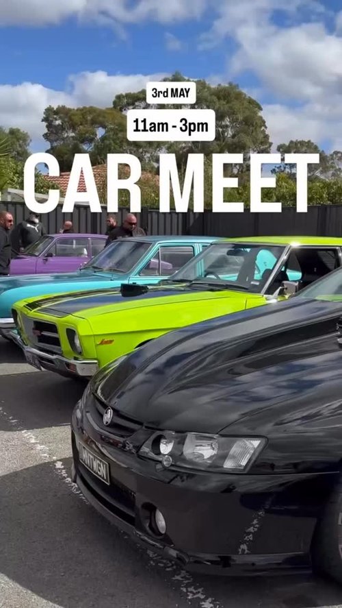 Acai Bar Car Meet — Muscle/Classic car meet in Melbourne, VIC on Sunday 3 May 2026