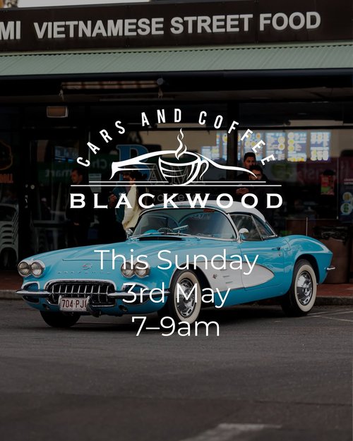 Cars and Coffee Blackwood — car meet in Adelaide, SA on Sunday 3 May 2026