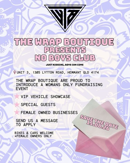 No Boys Club — Euro car meet in Brisbane, QLD on Saturday 15 August 2026