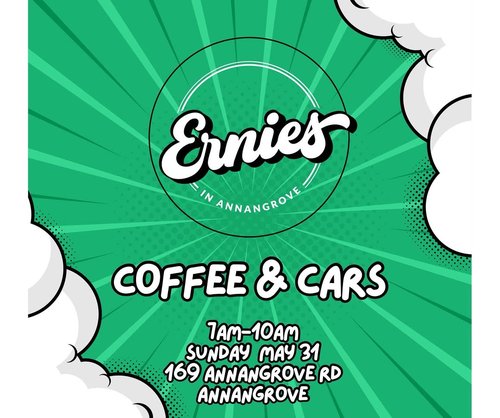 Ernies in Annangrove Coffee & Cars — car meet in Sydney, NSW on Sunday 31 May 2026