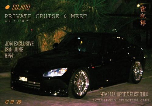 Underground Private JDM Meet — JDM car meet in Melbourne, VIC on Saturday 13 June 2026