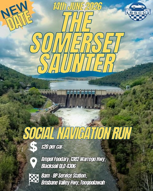 The Somerset Saunter — Classic car meet in Brisbane, QLD on Sunday 14 June 2026