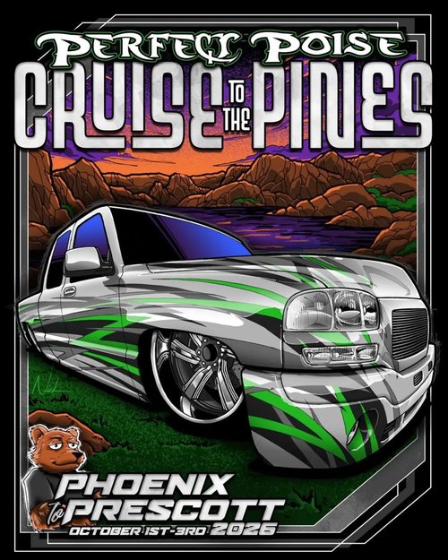 Cruise to the Pines — Stance car meet in International on Thursday 1 October 2026